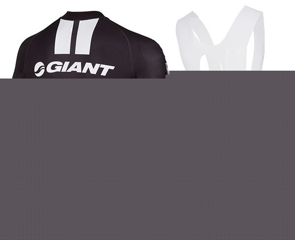2016 Maillot Ciclismo Giant Alpecin Noir et Rouge Manches Courtes et Cuissard